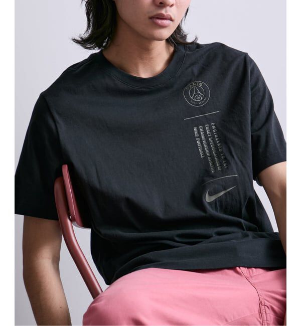 Paris Saint-Germain「【NIKE / ナイキ】PSG M NK FOOTBALL TEE IB3896- 010/100」|Tシャツ・カットソー|ブラック