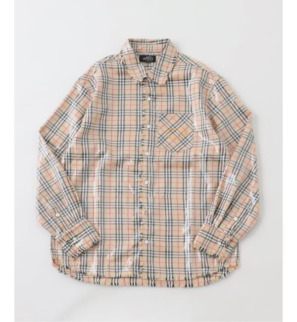 PULP「AFB / エーエフビー SPANGLE SHIRTS」|シャツ・ブラウス|ベージュ