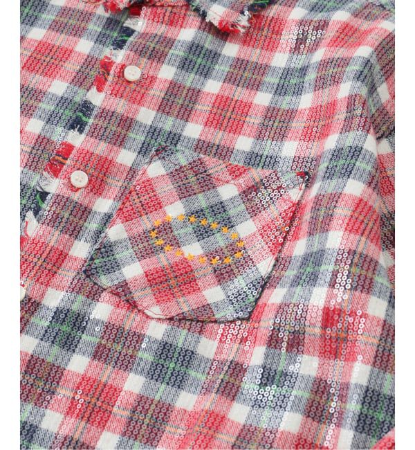 PULP「AFB / エーエフビー SPANGLE SHIRTS」|シャツ・ブラウス|