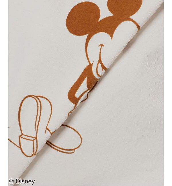 JOURNAL STANDARD relume「【GOOD ROCK SPEED】＜MICKEY MOUSE＞フロッキープリントTシャツ」|Tシャツ・カットソー|