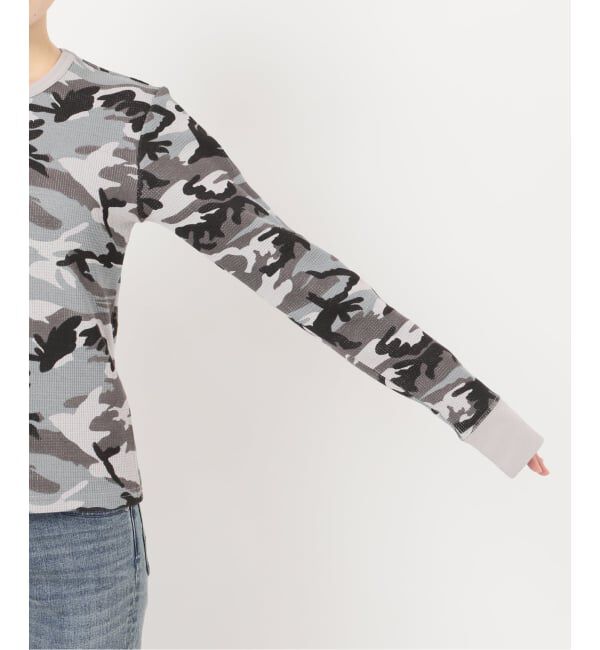 Oriens JOURNAL STANDARD「カモフラージュサーマルロングTシャツ」|Tシャツ・カットソー|