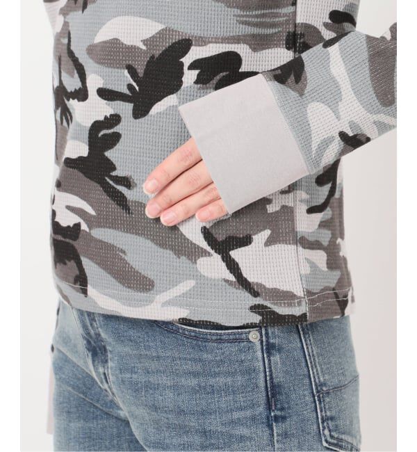 Oriens JOURNAL STANDARD「カモフラージュサーマルロングTシャツ」|Tシャツ・カットソー|