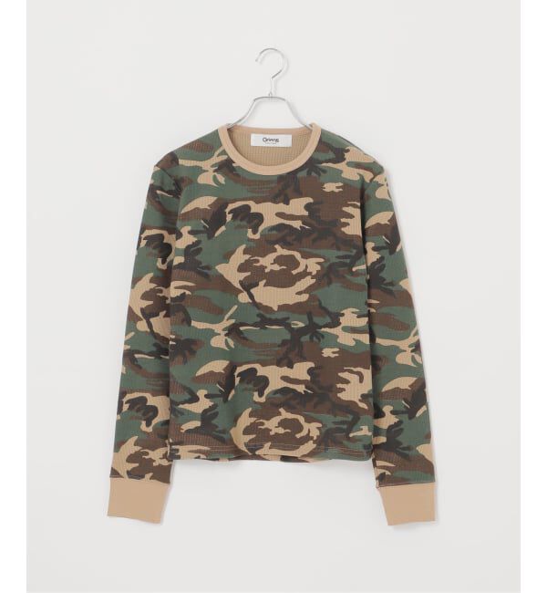 Oriens JOURNAL STANDARD「カモフラージュサーマルロングTシャツ」|Tシャツ・カットソー|