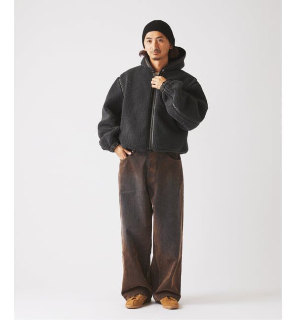 JOURNAL STANDARD relume「フェイクムートン リバーシブル フーディ ブルゾン」|その他|