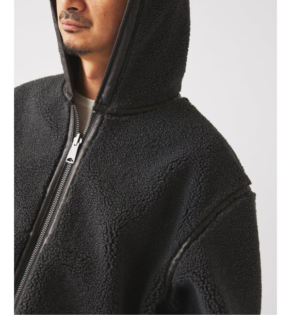 JOURNAL STANDARD relume「フェイクムートン リバーシブル フーディ ブルゾン」|その他|