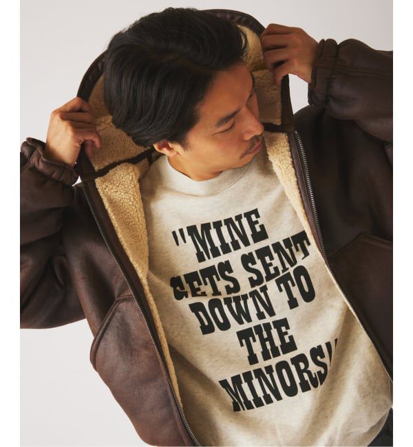 JOURNAL STANDARD relume「フェイクムートン リバーシブル フーディ ブルゾン」|その他|