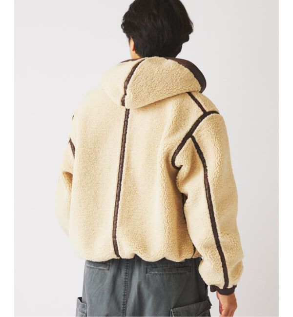 JOURNAL STANDARD relume「フェイクムートン リバーシブル フーディ ブルゾン」|その他|