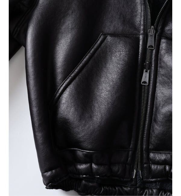 JOURNAL STANDARD relume「フェイクムートン リバーシブル フーディ ブルゾン」|その他|