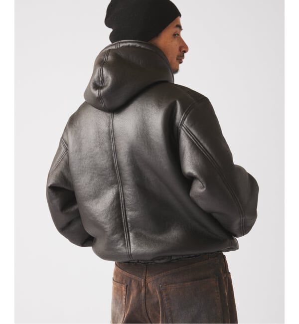 JOURNAL STANDARD relume「フェイクムートン リバーシブル フーディ ブルゾン」|その他|