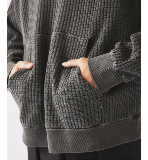 JOURNAL STANDARD relume「ガーメントダイ ビッグワッフル パーカー」|パーカー|