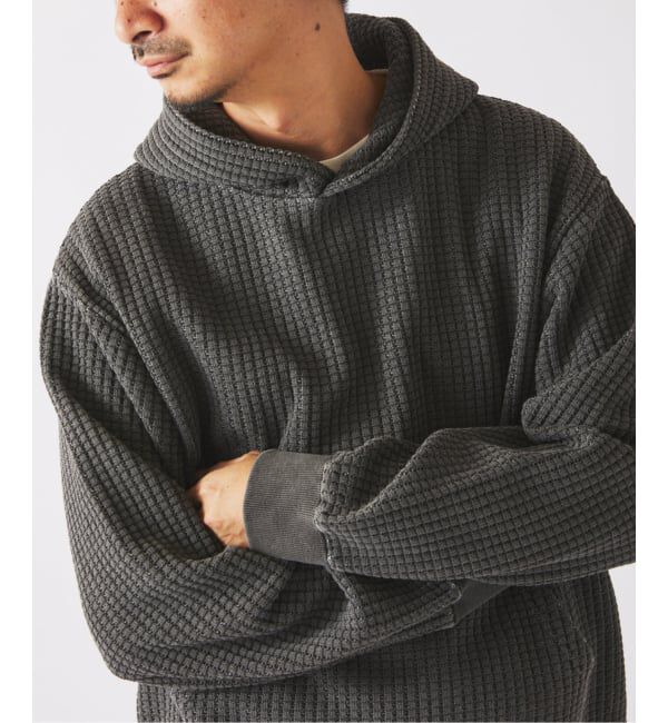 JOURNAL STANDARD relume「ガーメントダイ ビッグワッフル パーカー」|パーカー|