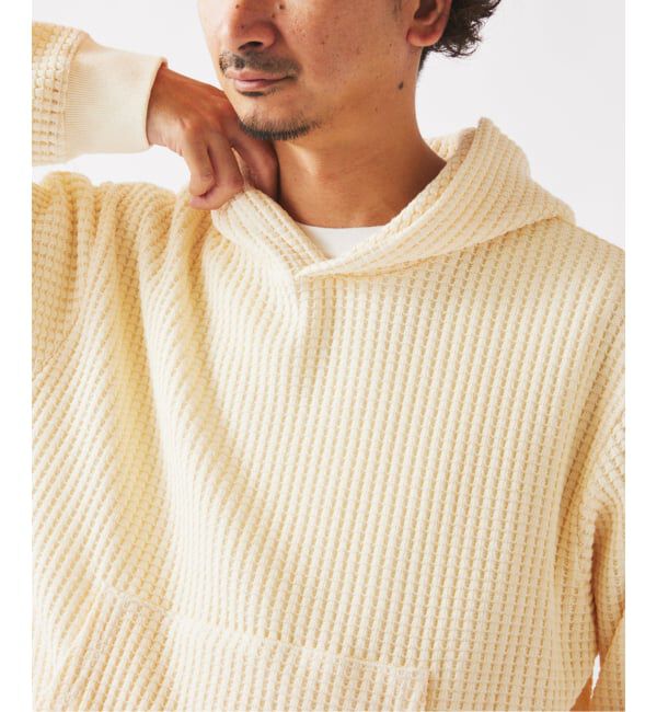 JOURNAL STANDARD relume「ガーメントダイ ビッグワッフル パーカー」|パーカー|