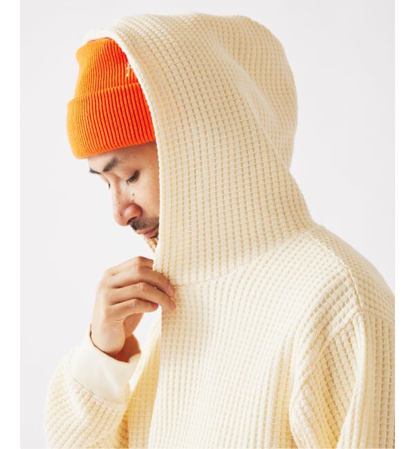 JOURNAL STANDARD relume「ガーメントダイ ビッグワッフル パーカー」|パーカー|