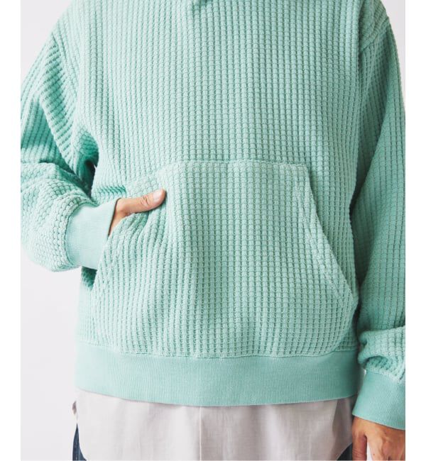 JOURNAL STANDARD relume「ガーメントダイ ビッグワッフル パーカー」|パーカー|