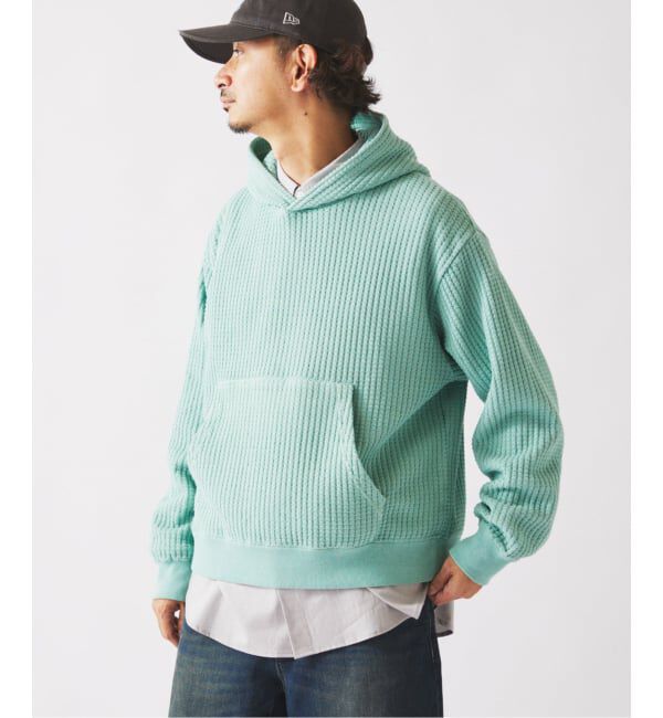 JOURNAL STANDARD relume「ガーメントダイ ビッグワッフル パーカー」|パーカー|