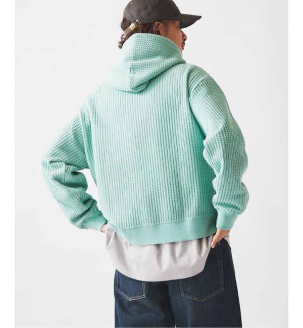 JOURNAL STANDARD relume「ガーメントダイ ビッグワッフル パーカー」|パーカー|