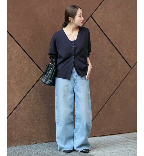 JOURNAL STANDARD「コットンシルクミックスVカーディガン」|カーディガン|