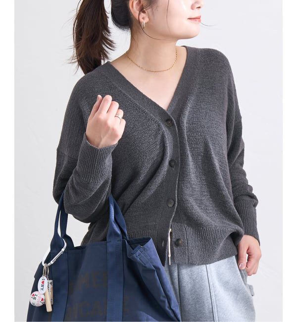 JOURNAL STANDARD「テープヤーンVカーディガン」|カーディガン|