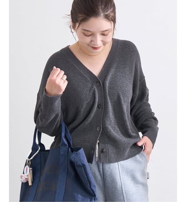 JOURNAL STANDARD「テープヤーンVカーディガン」|カーディガン|