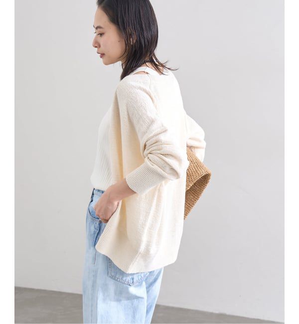JOURNAL STANDARD「テープヤーンVカーディガン」|カーディガン|