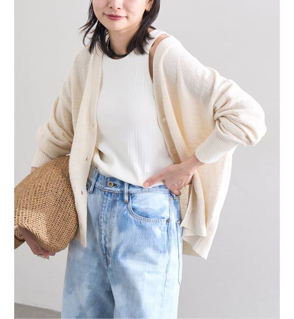 JOURNAL STANDARD「テープヤーンVカーディガン」|カーディガン|