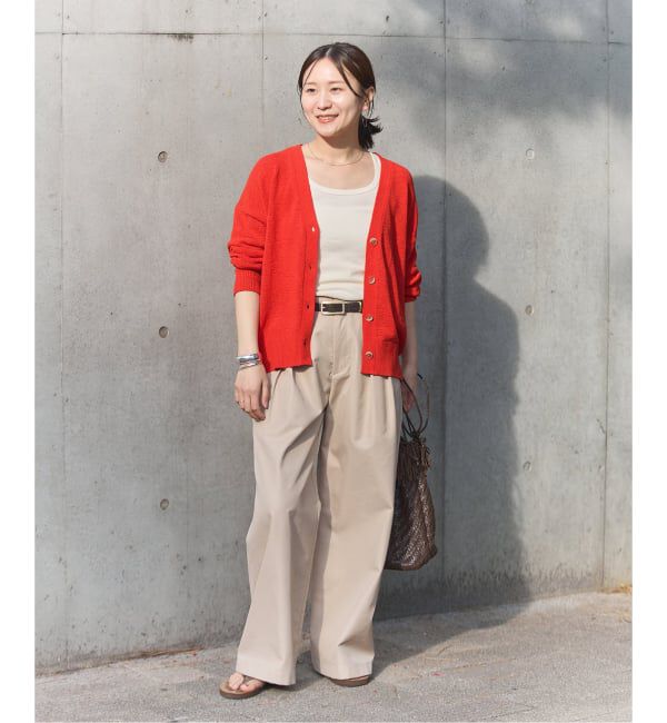 JOURNAL STANDARD「テープヤーンVカーディガン」|カーディガン|