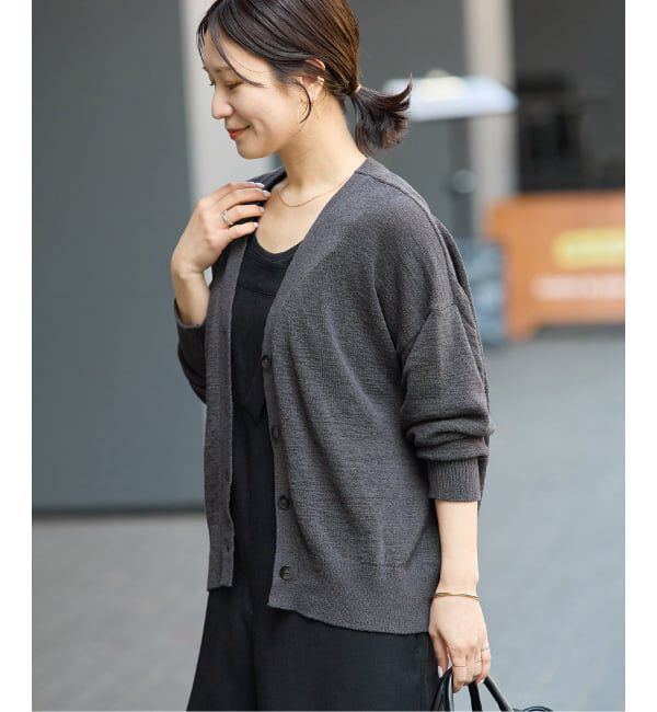 JOURNAL STANDARD「テープヤーンVカーディガン」|カーディガン|