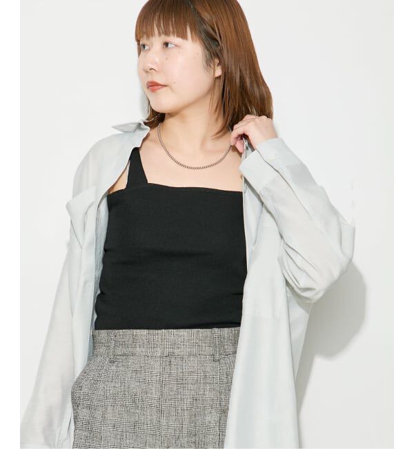 journal standard L'essage「《アンサンブル対応》ALLONGE ニットキャミソール」|キャミソール|