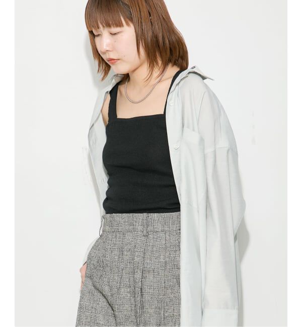 journal standard L'essage「《アンサンブル対応》ALLONGE ニットキャミソール」|キャミソール|