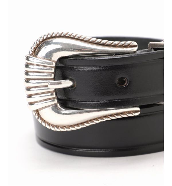 journal standard L'essage「《予約》【TORY LEATHER/トリーレザー】 WESTERN  1INCH 3 PIEACE SIL：ベルト」|ベルト|