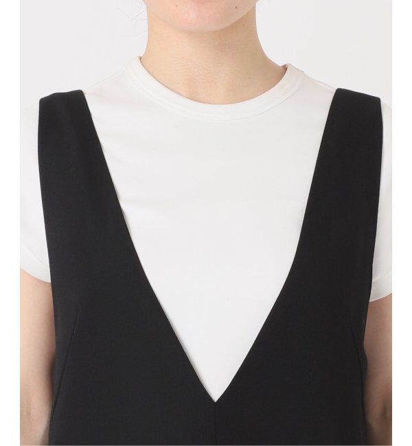 NOBLE「ストレートVネックワンピース」|ワンピース|