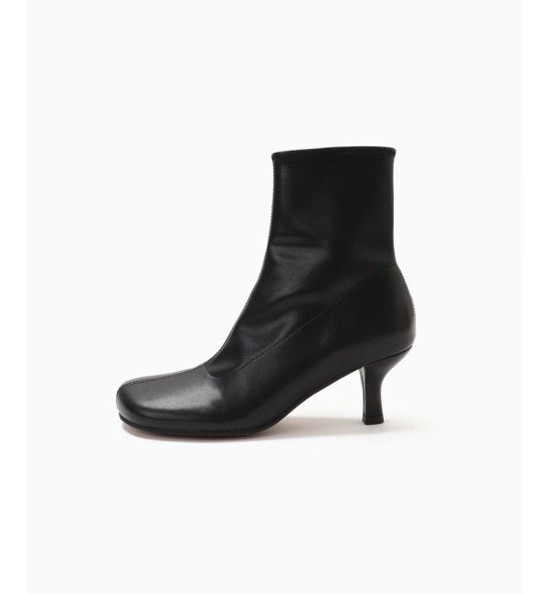 NOBLE「《追加》LE VERNIS/ルベルニ ラウンドストレッチショートブーツ」|ショートブーツ|