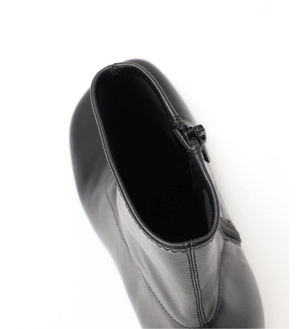 NOBLE「《追加》LE VERNIS/ルベルニ ラウンドストレッチショートブーツ」|ショートブーツ|