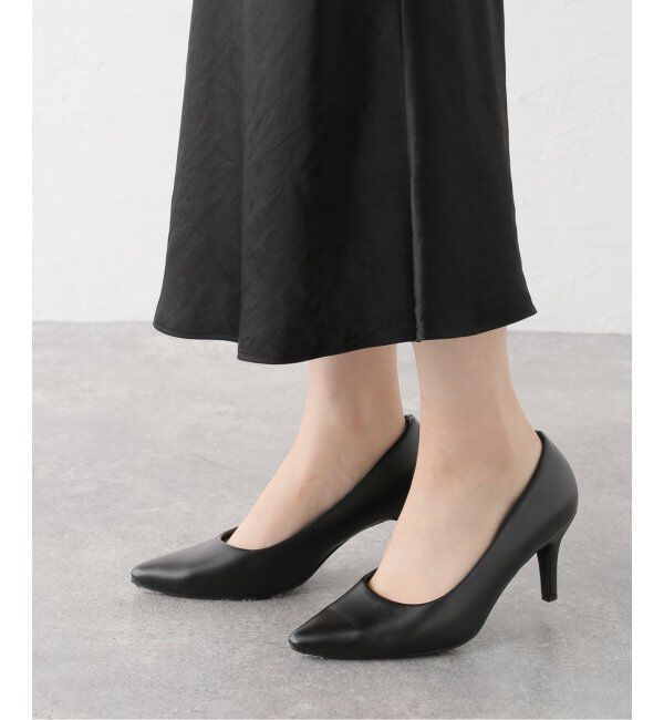 NOBLE「《追加》ナローAラインサテンスカート 2」|スカート|