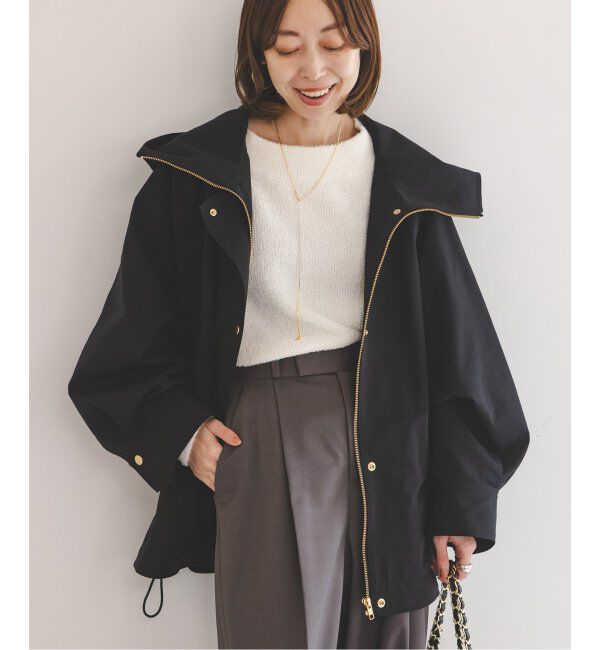 NOBLE「ハイツイストダブルクロスフーディブルゾン」|その他|