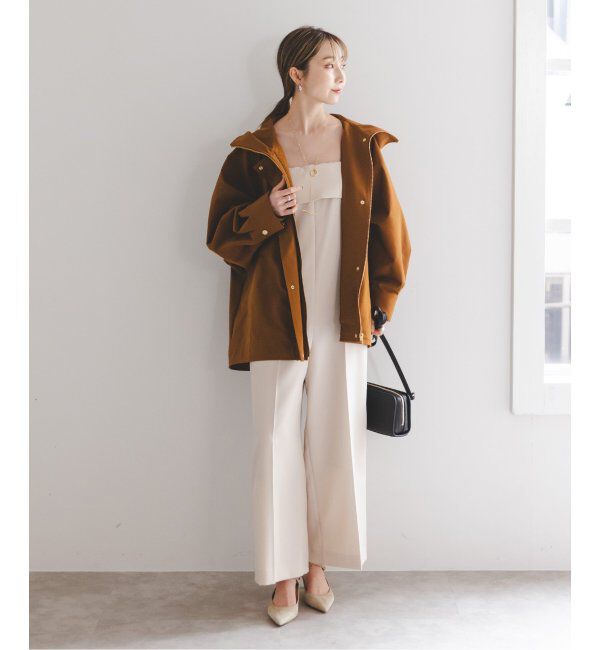 NOBLE「ハイツイストダブルクロスフーディブルゾン」|その他|