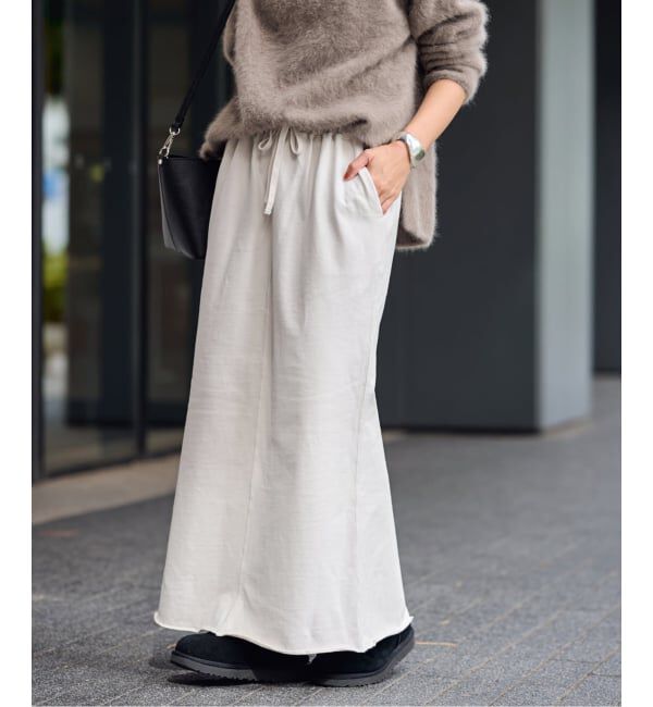 FRAMeWORK「≪追加≫ウェットオゾン加工スカート 2」|スカート|ホワイト A