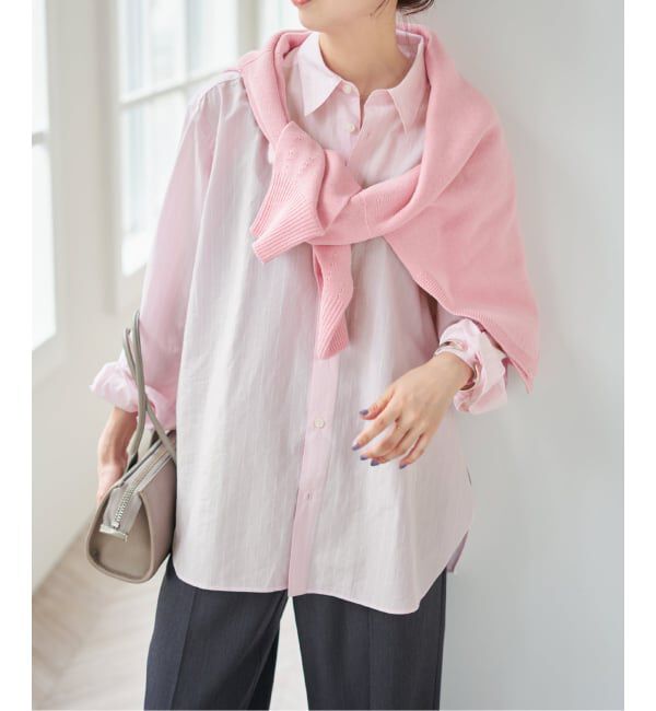 Spick and Span「ソフトタイプライターシャツ」|シャツ・ブラウス|