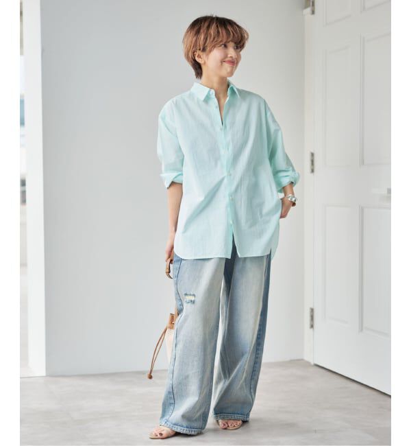 Spick and Span「ソフトタイプライターシャツ」|シャツ・ブラウス|