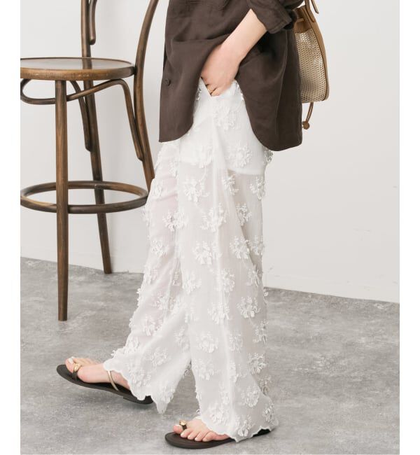 Spick and Span「crinkle crinkle crinkle sheer cotton 3D embroidery easy」|その他|