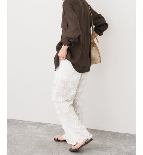 Spick and Span「crinkle crinkle crinkle sheer cotton 3D embroidery easy」|その他|