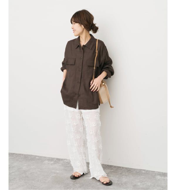 Spick and Span「crinkle crinkle crinkle sheer cotton 3D embroidery easy」|その他|