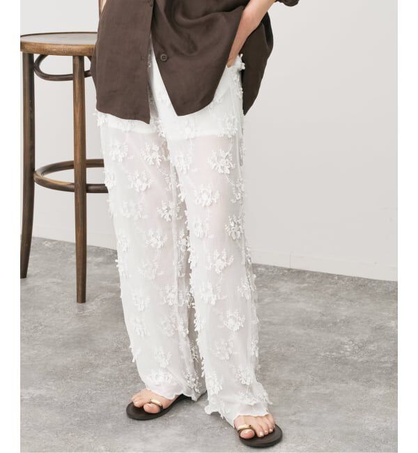 Spick and Span「crinkle crinkle crinkle sheer cotton 3D embroidery easy」|その他|