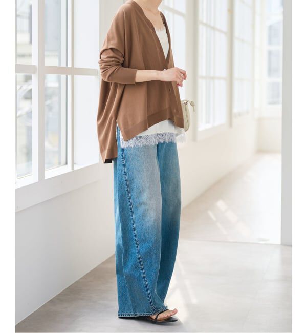 Spick and Span「《新色有り / 追加予約》サテンレースキャミソール」|キャミソール|