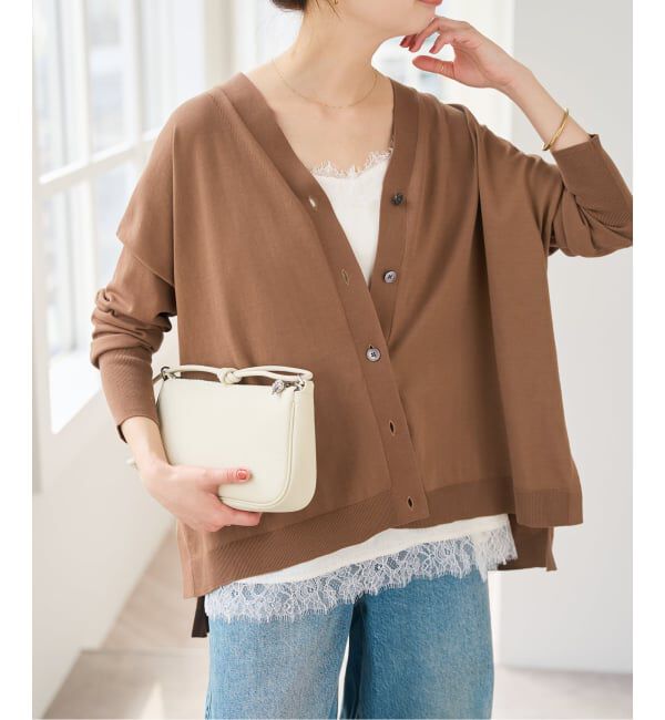 Spick and Span「《新色有り / 追加予約》サテンレースキャミソール」|キャミソール|