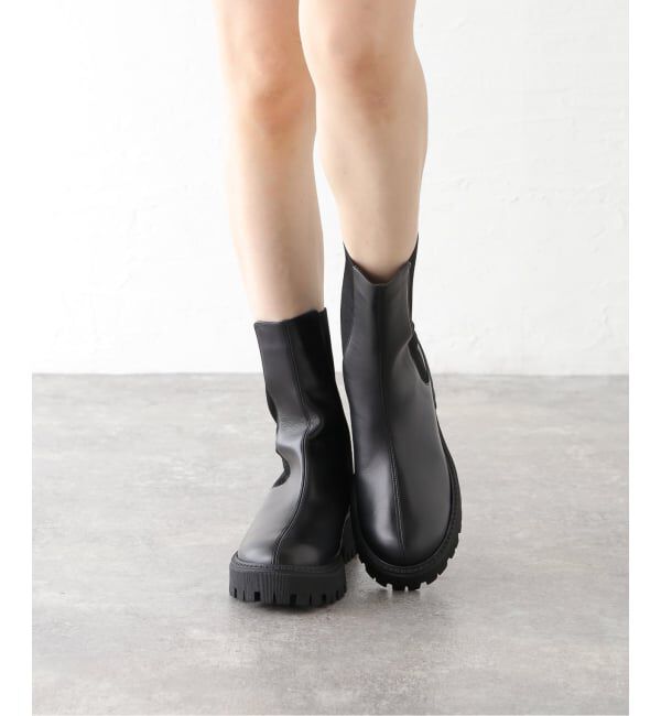  「ANNISE./アニス. サイドゴアブーツ」|ショートブーツ|