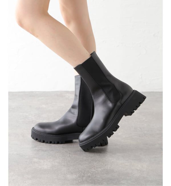  「ANNISE./アニス. サイドゴアブーツ」|ショートブーツ|