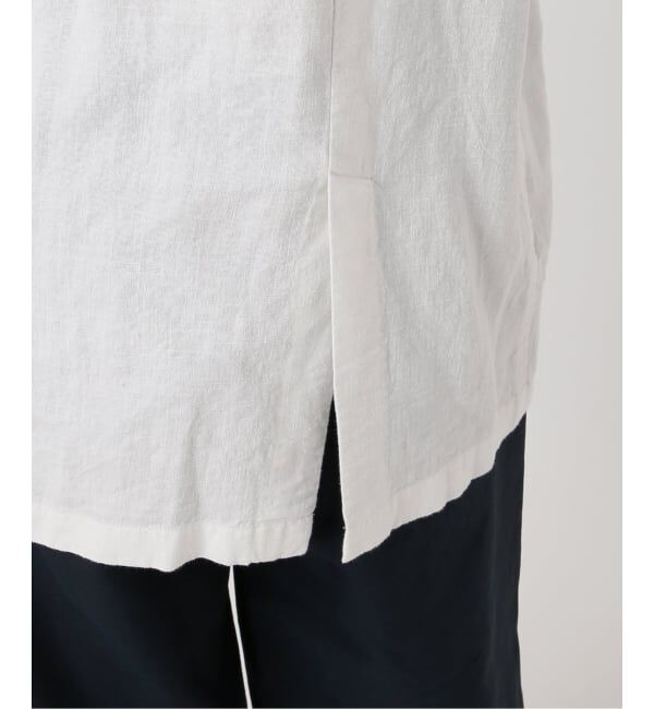  「【洗える】ウォッシャブルリネン混ジャケット」|テーラードジャケット|