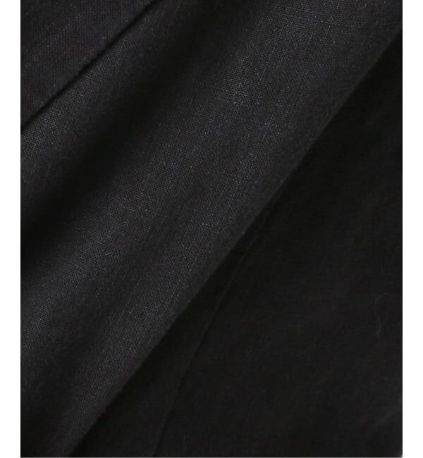  「【洗える】ウォッシャブルリネン混ジャケット」|テーラードジャケット|