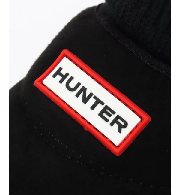  「HUNTER/ハンター SUEDE KNITTED CUFFBOOTS」|ショートブーツ|